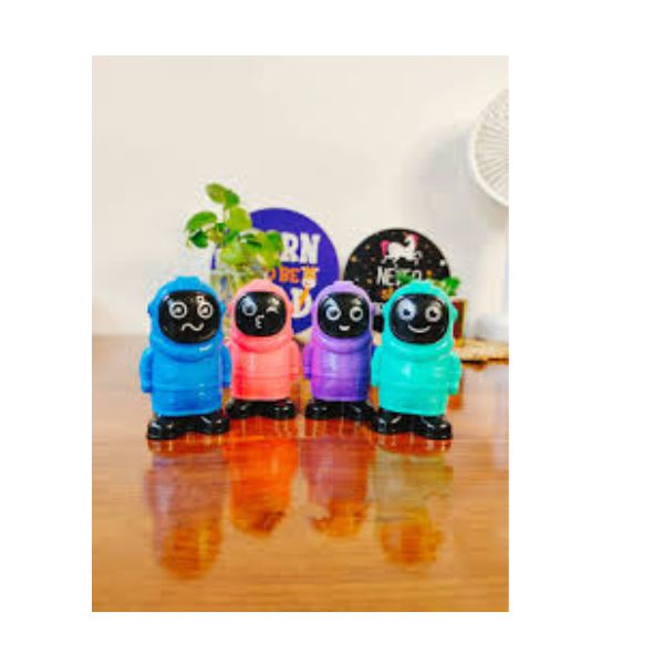 Cute Astronaut Shape Dual Hole Sharpener & Eraser