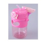 Cute Cartoon Bear on Top Water Bottle with Sipper BPA Free Bottle