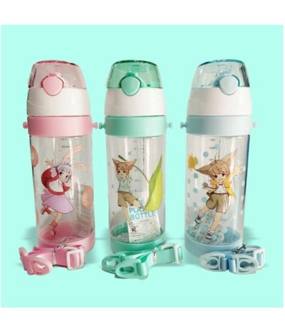 Cartoon Plastic Water Bottle