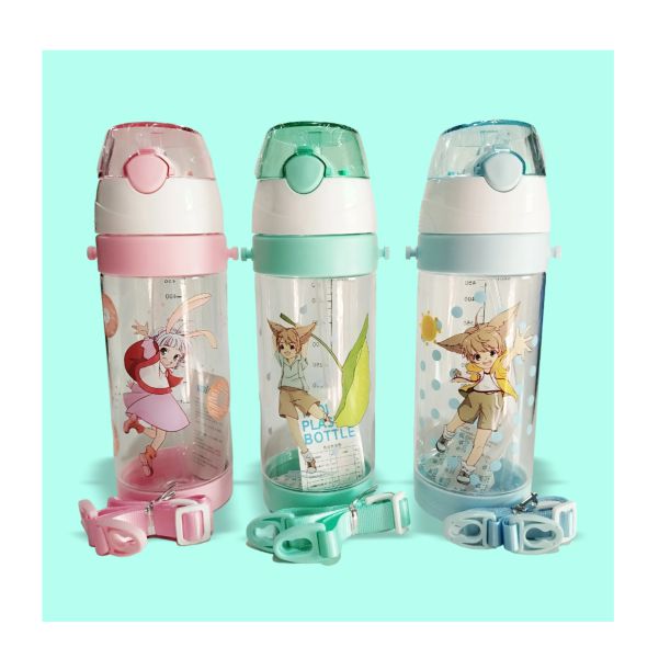 Cartoon Plastic Water Bottle