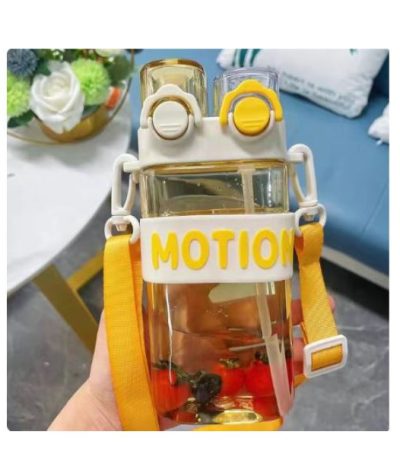 Double Way Drinking Plastic Water Bottle