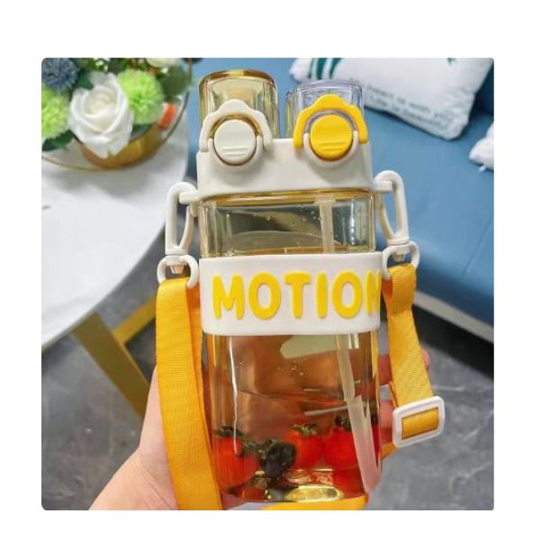 Double Way Drinking Plastic Water Bottle