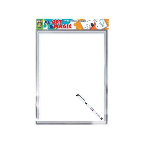 Formica White Board with Marker