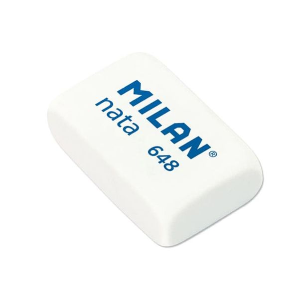 Milan Nata 648 Erasers Box of 48Pcs