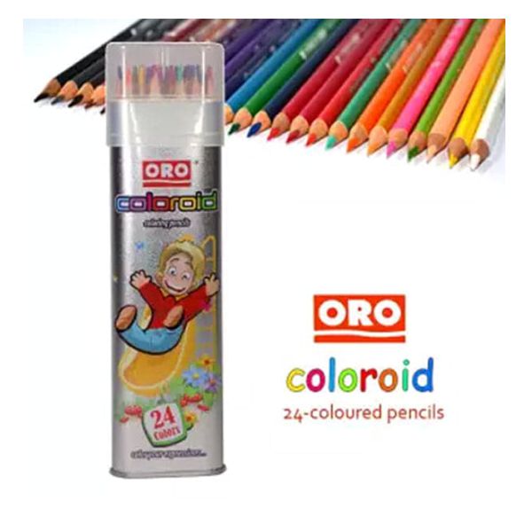 Oro Color Pencils Tin Pack
