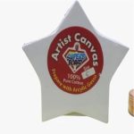 Canvas Board Star Shape