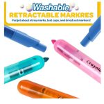 Crayola Clicks Retractable Washable Marker Pack of 10 588370