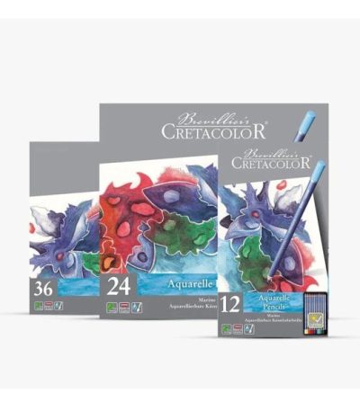 Cretacolor Marino Aquarelle Color Pencils Set