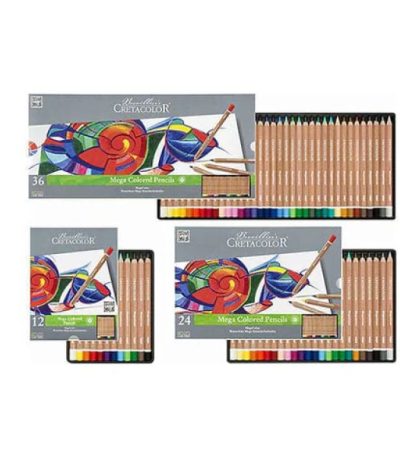 Cretacolor Mega Colored Pencils Set
