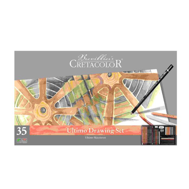 Cretacolor Ultimo Drawing Set of 35Pcs