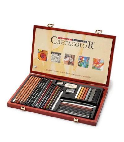 Cretacolor Wooden Ultimo Box Drawing Set Of 35 Pcs