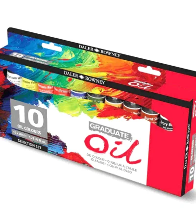 Daler Rowney Graduate Oil Selection Set 38ml Set of 10
