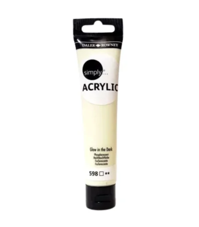 Daler Rowney Simply Acrylic Glow In the Dark Tube 75ml