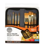 Daler Rowney Simply Natural Hair Brush Set With Zip Case