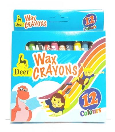 Deer Wax Crayons Pack of 12