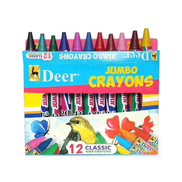 Deer Wax Jumbo Crayons