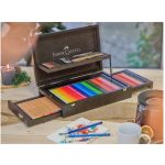Faber Castell Art & Graphic Compendium Wooden Case Set Of 125 Pieces