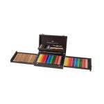 Faber Castell Art & Graphic Compendium Wooden Case Set Of 125 Pieces