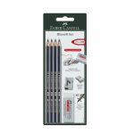 Faber Castell Goldfaber Pencil Set with Sharpener & Eraser