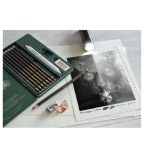 Faber Castell Pitt Graphite Matt Pencil Tin Set of 11