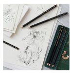 Faber Castell Pitt Graphite Matt Pencil Tin Set of 6