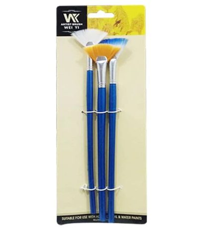 Fan Brush Pack of 3