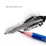 Keep Smiling Art Graphite Pencil Tin Box Set Of 12