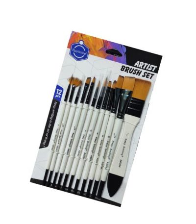 Keep Smiling Artist Value Brush Pack of 12