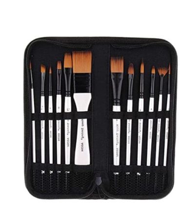 Keep Smiling Artist Value Brush Set of 12