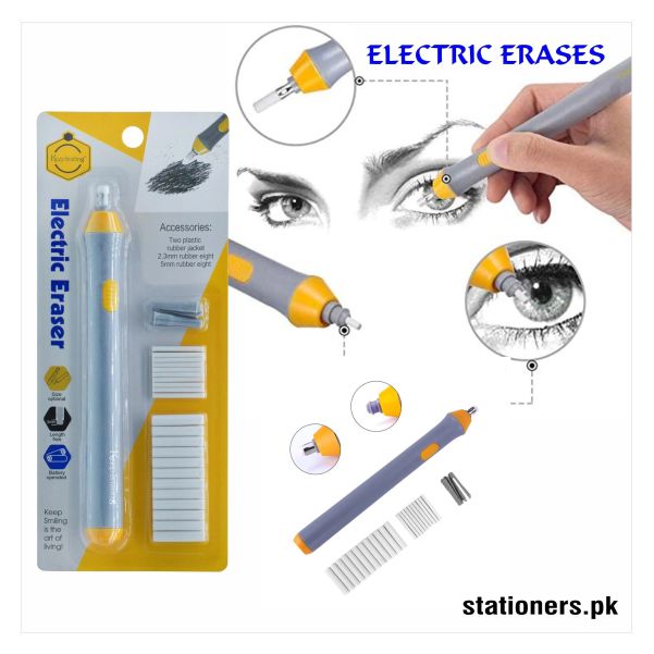Keep Smiling Electric Eraser with 22 Refil