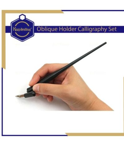 Keep Smiling Oblique Calligraphy Pen with 5 Nibs
