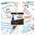 Keep Smiling Outline Metallic Markers Pack of 10