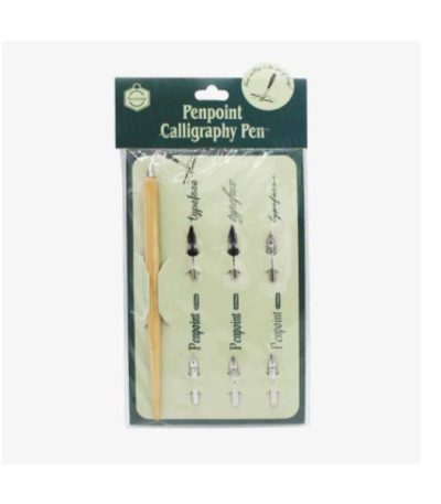 Keep Smiling Penpoint Calligraphy Pen with 7 Nibs