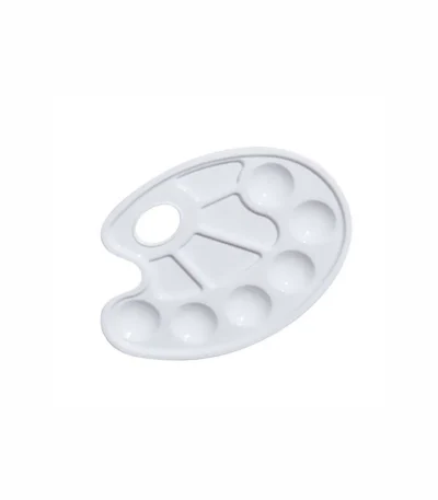 Keep Smiling Plastic Paint Palette 10 Pot Small