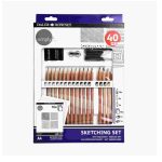 Keep Smiling Sketch Drawing Set Of 42 Pcs