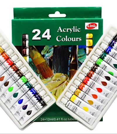 Link Daya Acrylic Colour 12ml (24 pcs)
