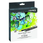 Lyra Aqua Brush Pen Dual Tip Markers Set