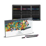 Lyra Hi Quality Art Brush Pen Tin Box Of 50