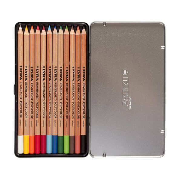 Lyra Polycolor Pastel Pencil Tin Box