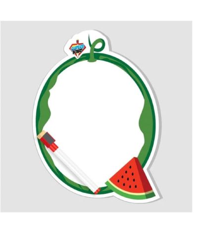 Double Sided White Board With Marker in Different Shapes