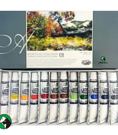 Maries Acrylic Paint Set of 12