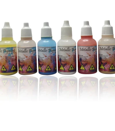Metallic Pigments Pack of 6