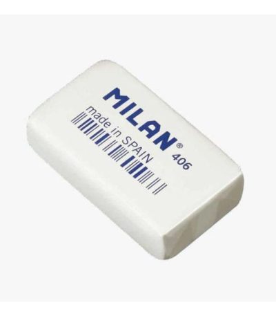 Ultimate Milan Large Synthetic Eraser 406 – Extra Clean & Smudge-Free Erasing (1pc)