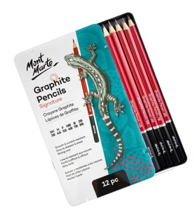 Mont Marte Graphite Pencil Set of 12