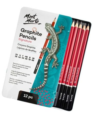 Mont Marte Graphite Pencil Set of 12