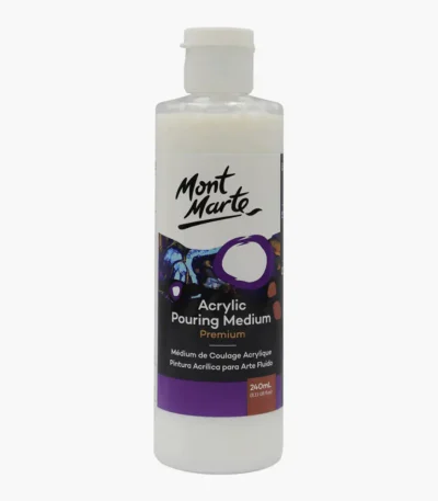 Mont Marte Premium Acrylic Pouring Medium 240ml