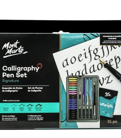 Mont Marte Signature Calligraphy Pen Set of 31pc