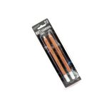 Mont Marte White Charcoal Pencils- 2pcs Set