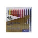 Mont Marte Woodless Colour Pencils Premium 24pc
