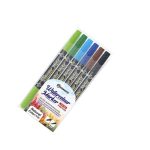 Mungyo Watercolor Twin Tip Pen Set of 6 Floral Colors